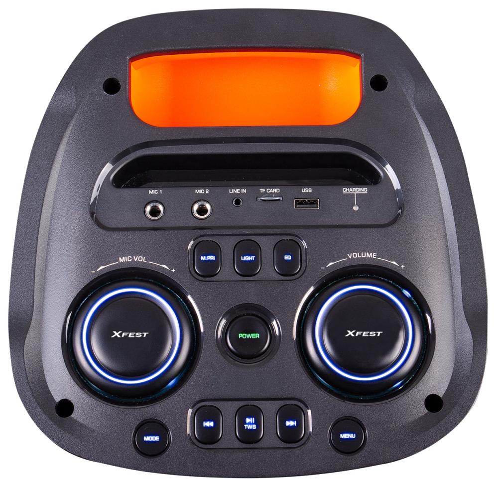 ALTAVOZ TREVI 2.1 110W BLUETOOTH USB - detalle