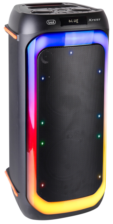 ALTAVOZ TREVI 2.1 110W BLUETOOTH USB - detalle
