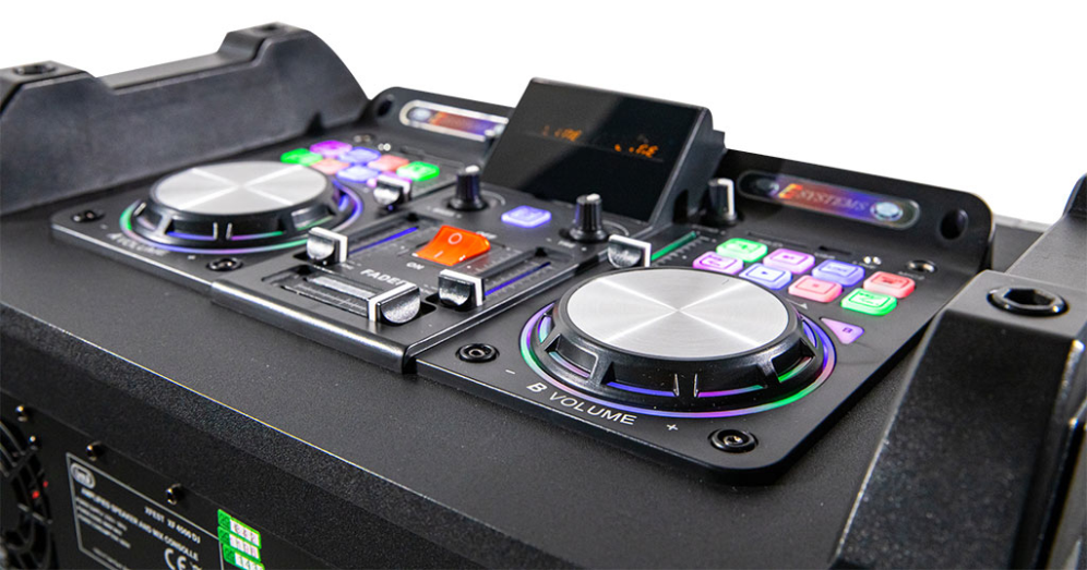ALTAVOZ TREVI 500W BLUETOOTH USB - detalle