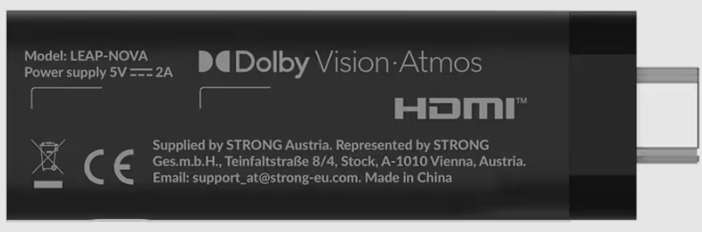 ANDROID STRONG WIFI6 LEAP NOVA - detalle