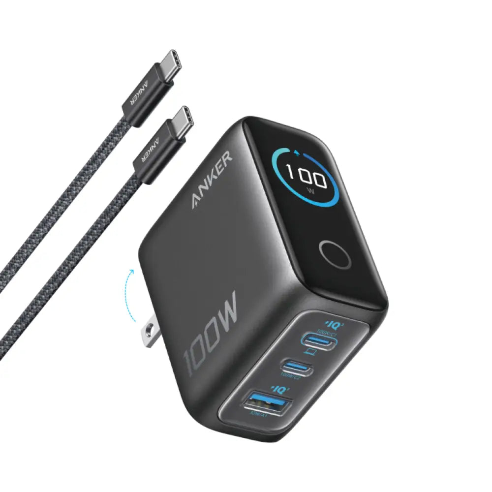 Anker B121B Universal Negro Corriente alterna Carga rápida Interior