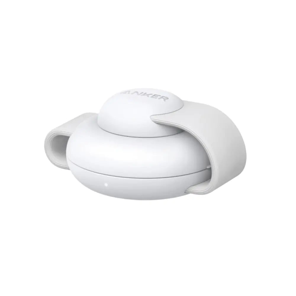 Cargador inalámbrico Anker B25M8H21 3 en 1 para smartphone, reloj inteligente y auriculares en diseño plegable blanco