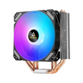 Antec A400i Conjunto de chips Refrigerador de aire 12 cm Negro. Cobre. Plata 1 pieza(s)