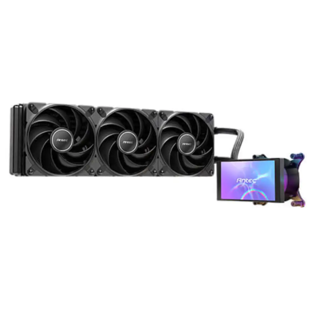 Antec VORTEX VIEW 360 Procesador Sistema de refrigeración líquida todo en uno 12 cm Negro 1 pieza(s)