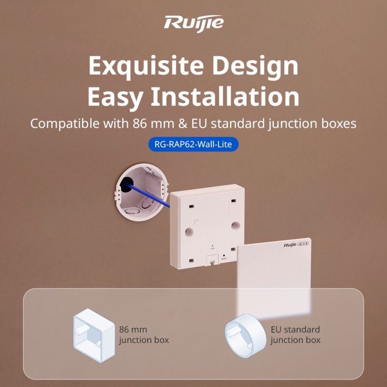 AP RUIJIE OMNIDIRECCIONAL WIFI6 DUAL BAND - detalle