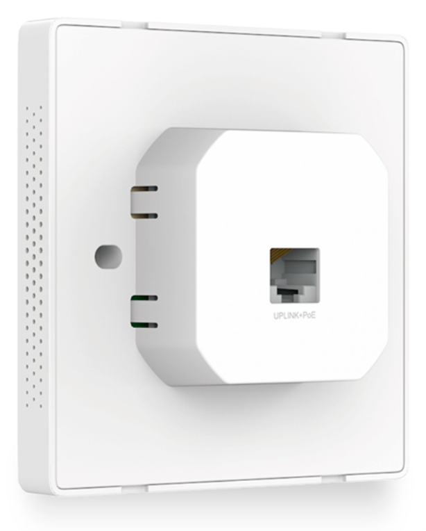 AP TP-LINK OMADA EAP115-WALL N300 PLACA PARED POE - detalle