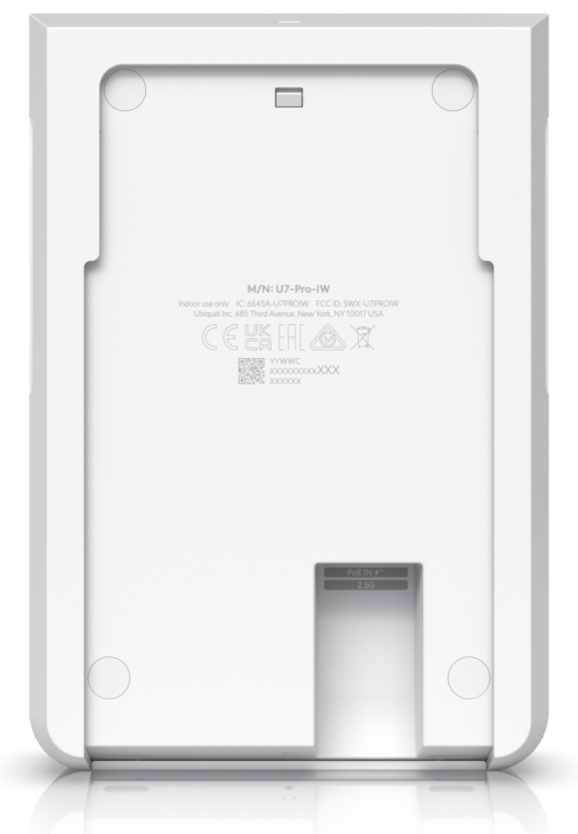 AP UBIQUITI U7-PRO-WALL UNIFI PUNTO ACCESO WIFI7 - detalle