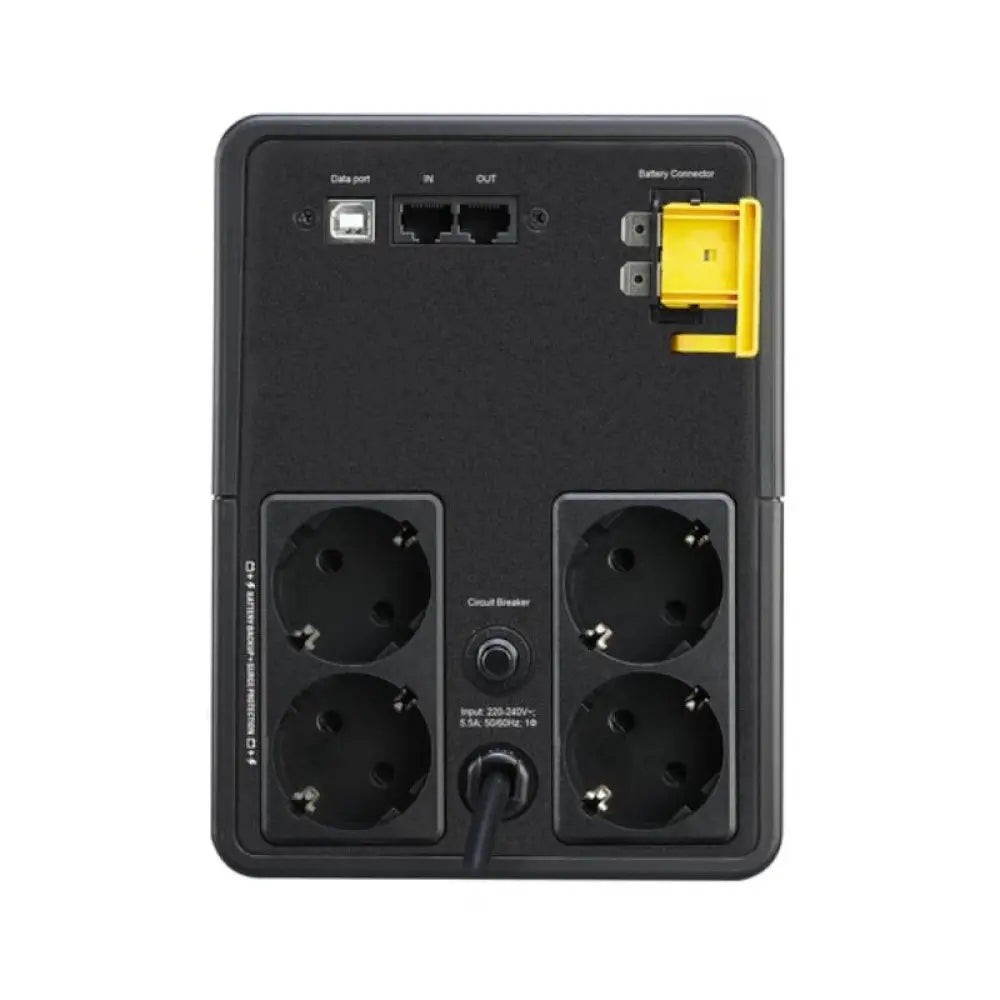 APC Back UPS 1200VA/650W 4 tom  Schuko USB A+C - detalle