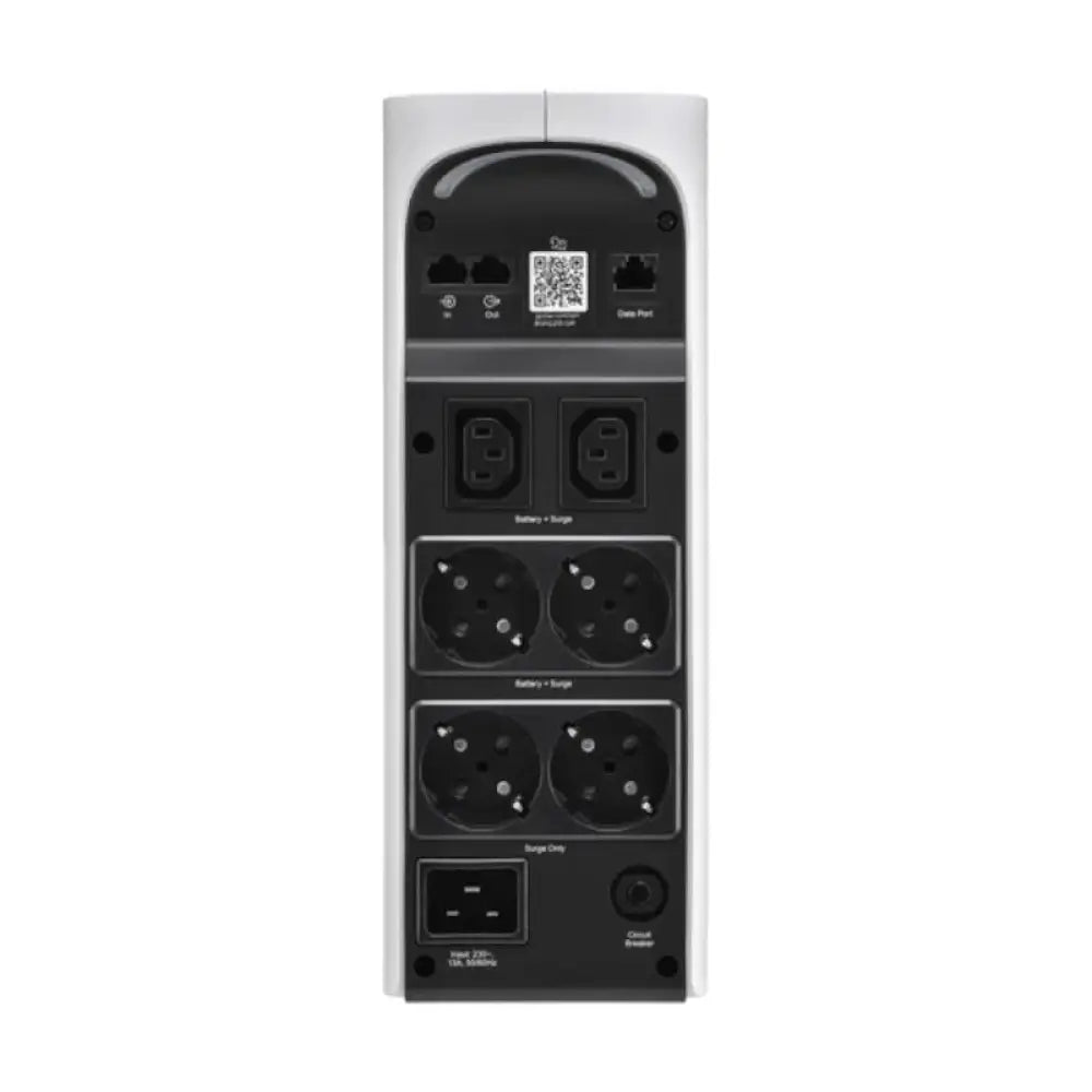 APC Back UPS 2200VA/1350W 6 tom  IEC - detalle