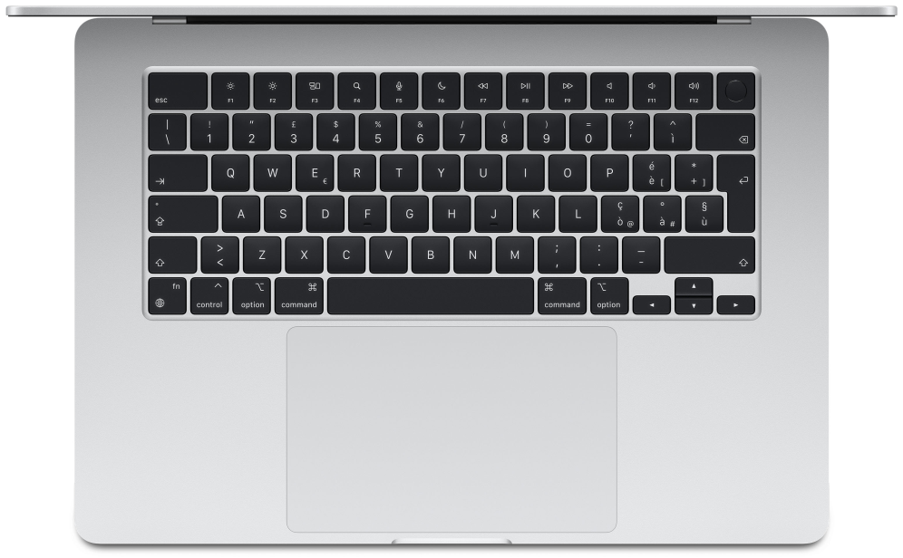 APPLE MACBOOK AIR M3 16GB 512GB CPU 8 GPU 10 15,3" PLATA - detalle