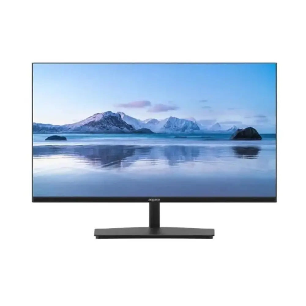 Monitor LED Approx APPM24BV5 de 24 pulgadas con pantalla de 120Hz, puertos VGA y HDMI, en fondo negro.