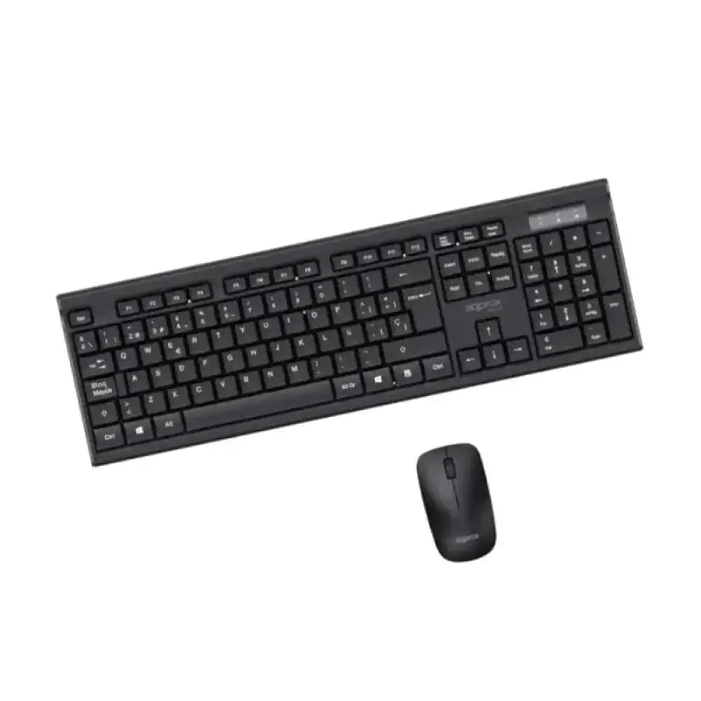 APPROX Teclado+raton inal. MX410 Negro - detalle