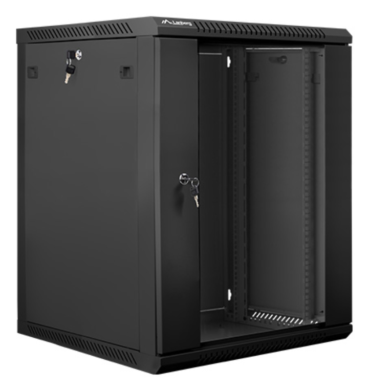 ARMARIO LANBERG 15U 600X600X774 AUTO ENSAMBLADO RACK 19 HASTA 60 KG NEGRO - detalle