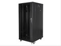 Lanberg FF01-6827-12B armario rack 27U Rack o bastidor independiente Negro