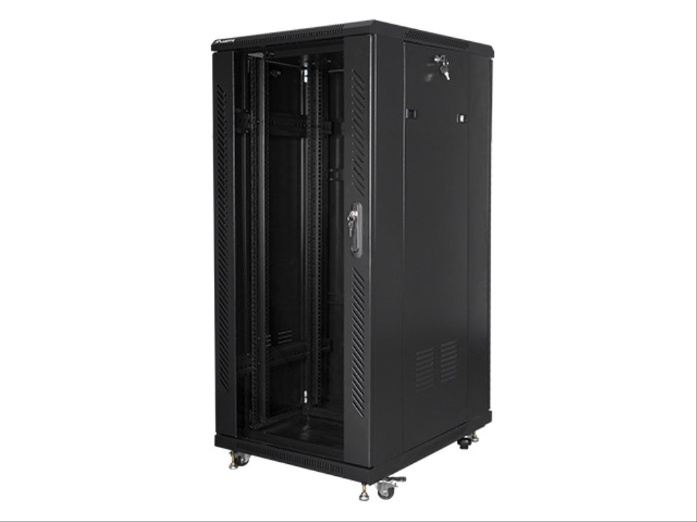 Lanberg FF01-6827-12B armario rack 27U Rack o bastidor independiente Negro