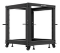 ARMARIO LANBERG ABIERTO RACK 19" 12U 600X600 AJUSTABLE HASTA 1100 NEGRO
