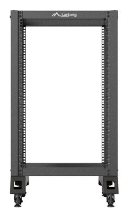 ARMARIO LANBERG ABIERTO RACK 19" 18U 600X800 NEGRO - detalle