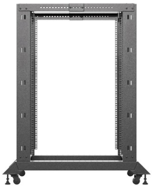 ARMARIO LANBERG ABIERTO RACK 19” 22U 600X1000 NEGRO - detalle