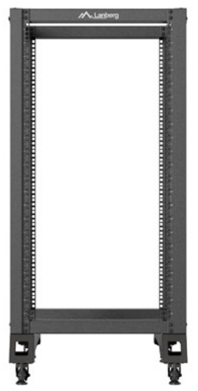 ARMARIO LANBERG ABIERTO RACK 19” 22U 600X1000 NEGRO - detalle