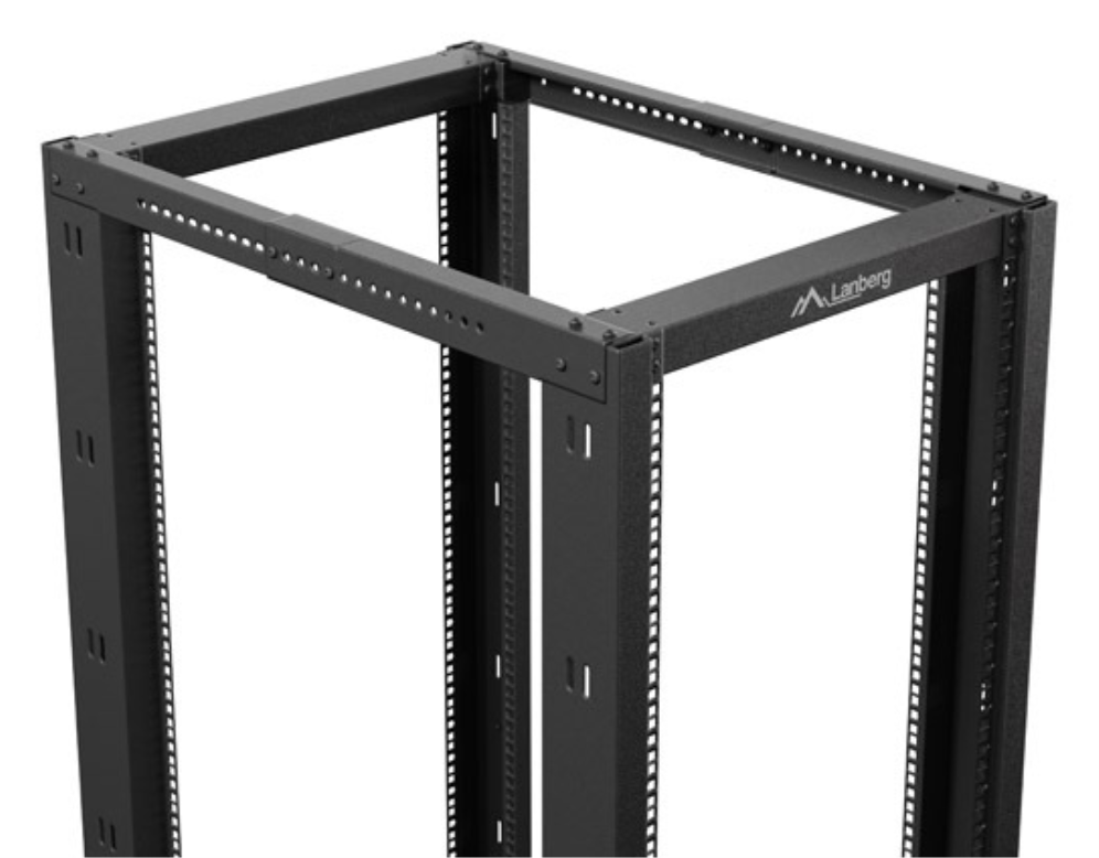ARMARIO LANBERG ABIERTO RACK 19” 22U 600X1000 NEGRO - detalle