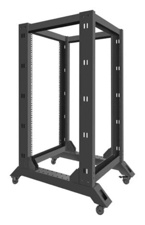 ARMARIO LANBERG ABIERTO RACK 19" 22U 600X800 NEGRO