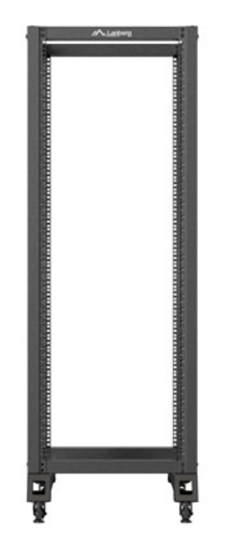 ARMARIO LANBERG ABIERTO RACK 19" 32U 600X1000 NEGRO - detalle