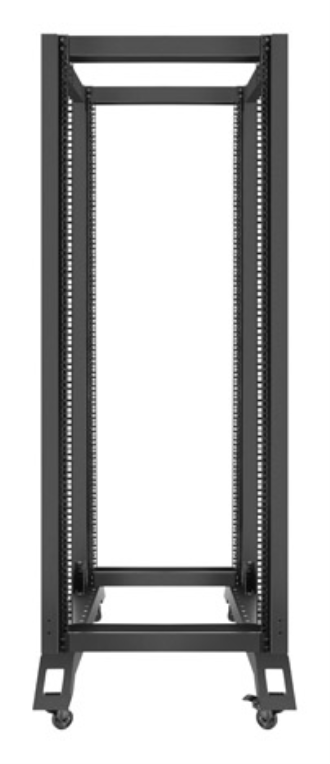 ARMARIO LANBERG ABIERTO RACK 19" 32U 600X800 NEGRO - detalle