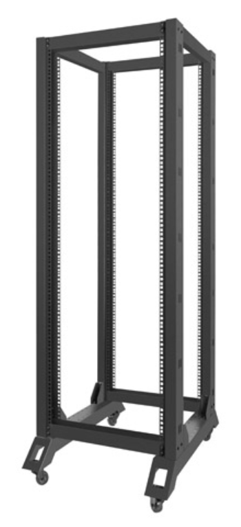 ARMARIO LANBERG ABIERTO RACK 19" 32U 600X800 NEGRO - detalle