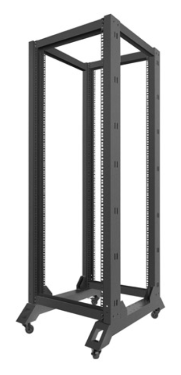 ARMARIO LANBERG ABIERTO RACK 19" 32U 600X800 NEGRO - detalle