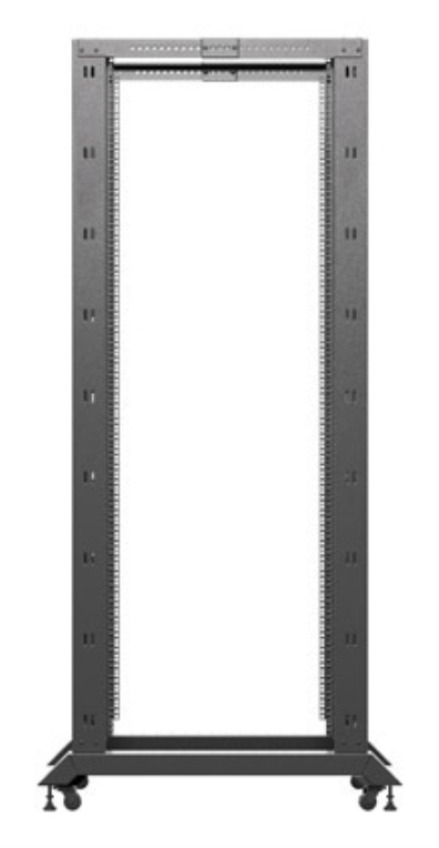 ARMARIO LANBERG ABIERTO RACK 19" 42U 600X1000 NEGRO - detalle