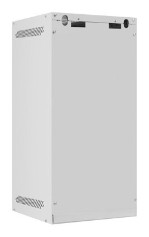 ARMARIO LANBERG MURAL 10" 12U/280X310 FLAT PACK GRIS PUERTA CRISTAL - detalle