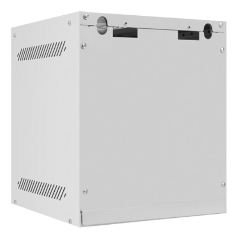 ARMARIO LANBERG MURAL 6U 280X310 RACK 10" FLAT PACK GRIS PUERTA CRISTAL - detalle