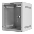ARMARIO LANBERG MURAL 6U 280X310 RACK 10" FLAT PACK GRIS PUERTA CRISTAL