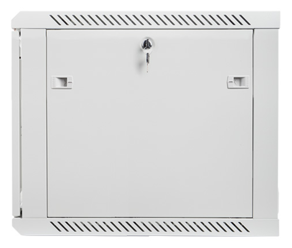 ARMARIO LANBERG MURAL 9U 600X600 RACK 19 FLAT PACK V2 PUERTA CRISTAL GRIS - detalle