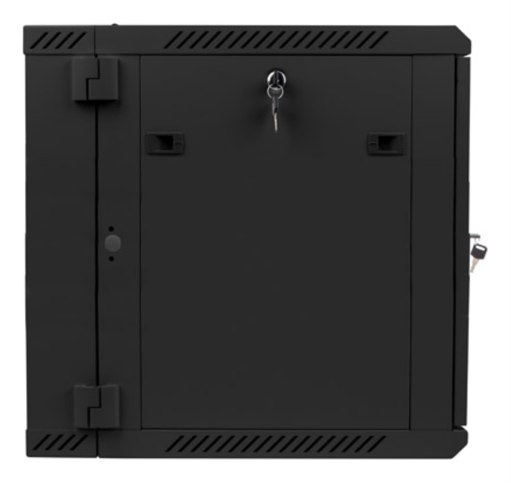 ARMARIO LANBERG MURAL DOBLE SECCION RACK 19" 12U/600X600 FLAT PACK NEGRO - detalle