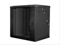 Lanberg WF02-6612-10B armario rack 12U Bastidor de pared Negro