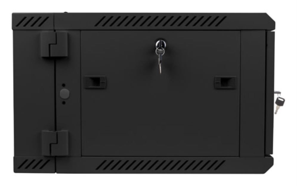 ARMARIO LANBERG MURAL DOBLE SECCION RACK 19" 6U/600X600 FLAT PACK NEGRO - detalle
