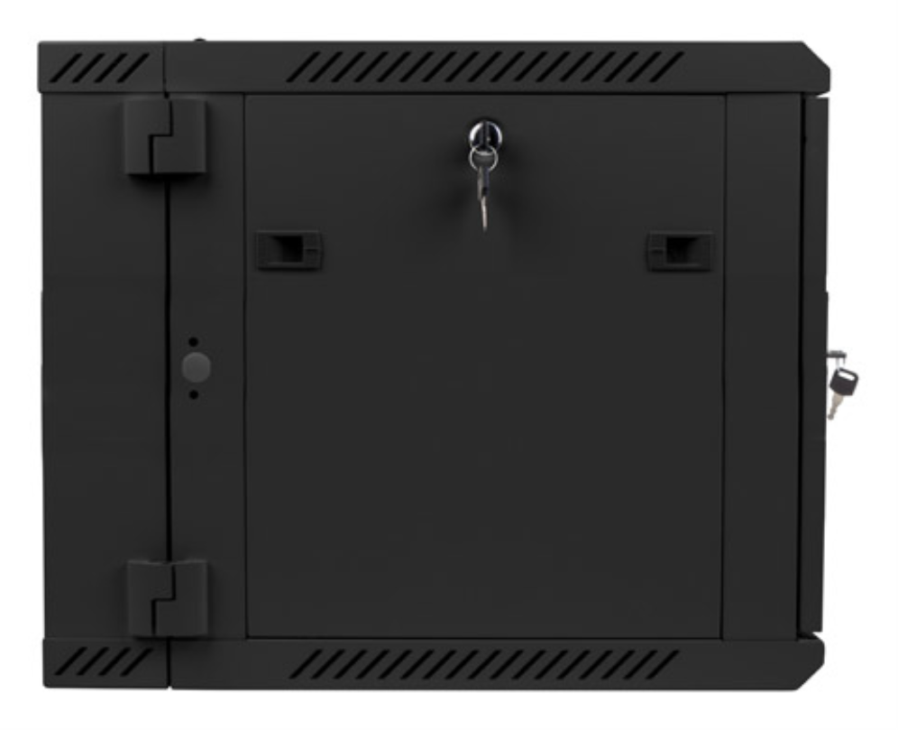 ARMARIO LANBERG MURAL DOBLE SECCION RACK 19" 9U/600X600 FLAT PACK NEGRO - detalle