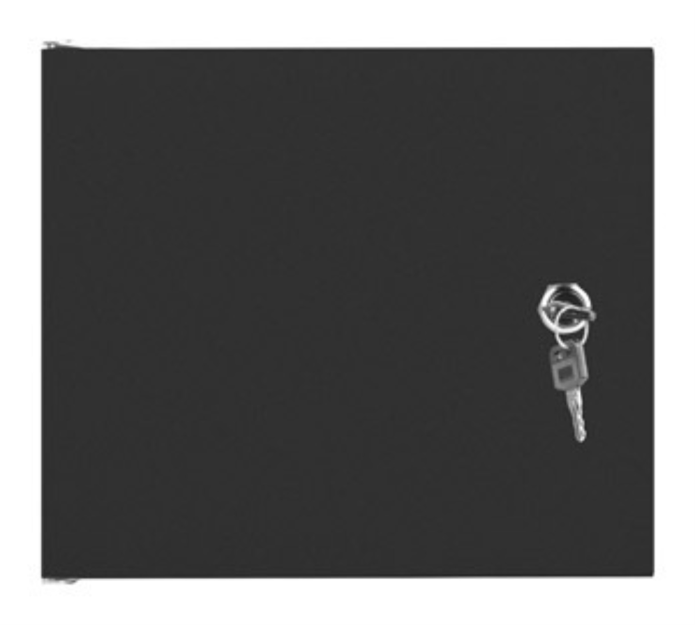 ARMARIO LANBERG MURAL RACK 10" 4U/280X310 FLAT PACK AUTOENSAM NEGRO PTA METALICA - detalle