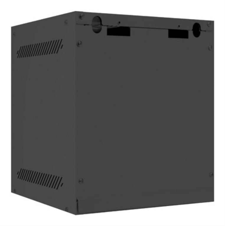 ARMARIO LANBERG MURAL RACK 10" 6U/280X310 FLAT PACK NEGRO PUERTA CRISTAL - detalle