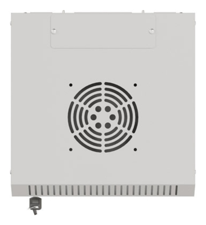 ARMARIO LANBERG MURAL RACK 10" 6U/300X300 FLAT PACK GRIS PUERTA CRISTAL - detalle