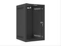 Lanberg WF10-2309-10B armario rack 9U Bastidor de pared Negro