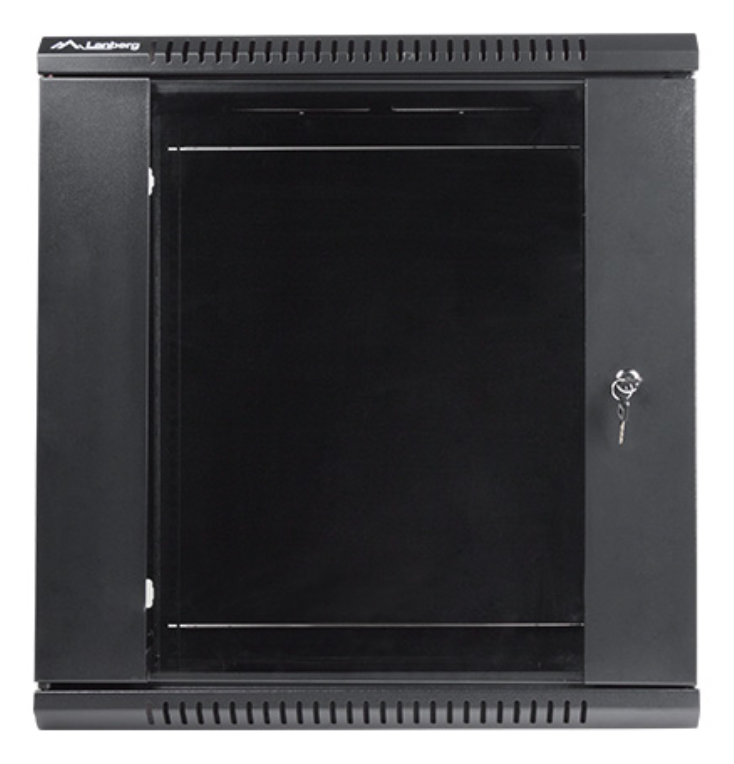 ARMARIO LANBERG MURAL RACK 19" 12U/600X450 FLAT PACK V2 NEGRO - detalle