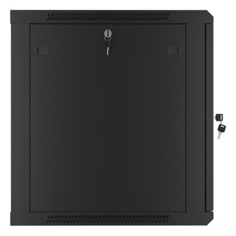ARMARIO LANBERG MURAL RACK 19" 12U/600X600 FLAT PACK AUTOENSA NEGRO PTA METALICA - detalle