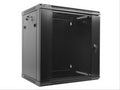 Lanberg WF01-6412-10B armario rack 12U Bastidor de pared Negro