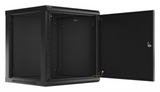 Lanberg WF01-6612-00B armario rack 12U Bastidor de pared Negro