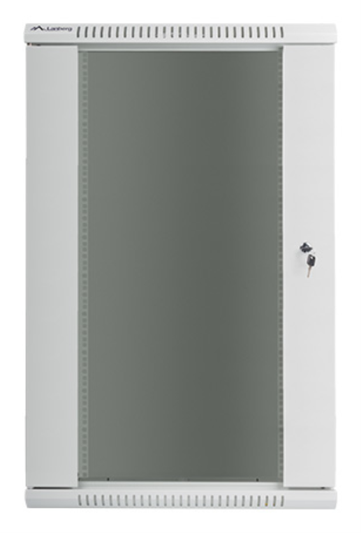 ARMARIO LANBERG MURAL RACK 19" 22U/600X450 FLAT PACK V2 GRIS - detalle