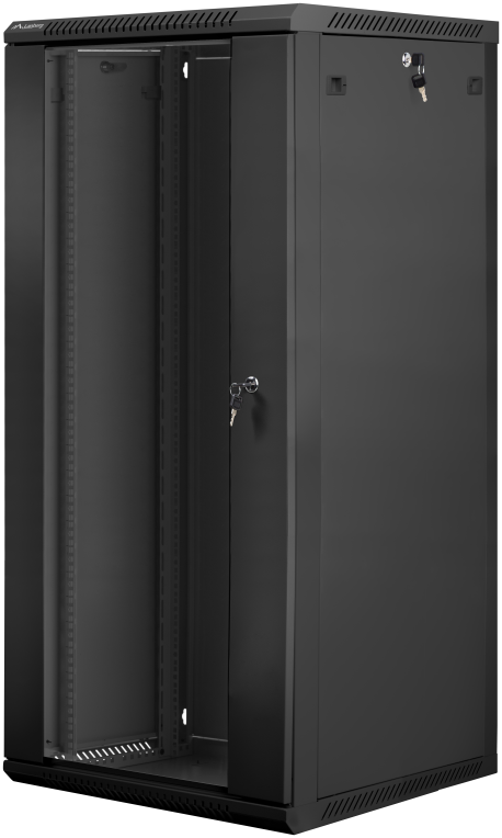 ARMARIO LANBERG MURAL RACK 19" 27U/600X600 FLAT PACK V2 NEGRO
