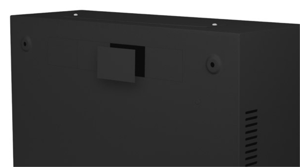 ARMARIO LANBERG MURAL RACK 19" 4U+3U/540X200 BAJO PERFIL NEGRO ENSAMBLADO - detalle