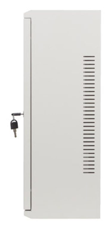 ARMARIO LANBERG MURAL RACK 19" 6U+3U 540X200 BAJO PERFIL GRIS ENSAMBLADO - detalle